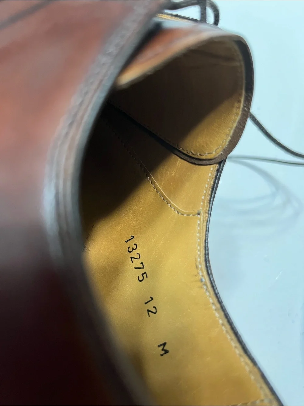 Magnanni Brown Leather Derby Oxfords